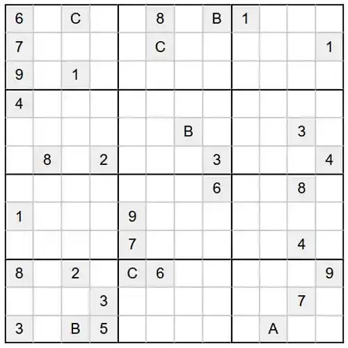 Sudoku Medium 12x12